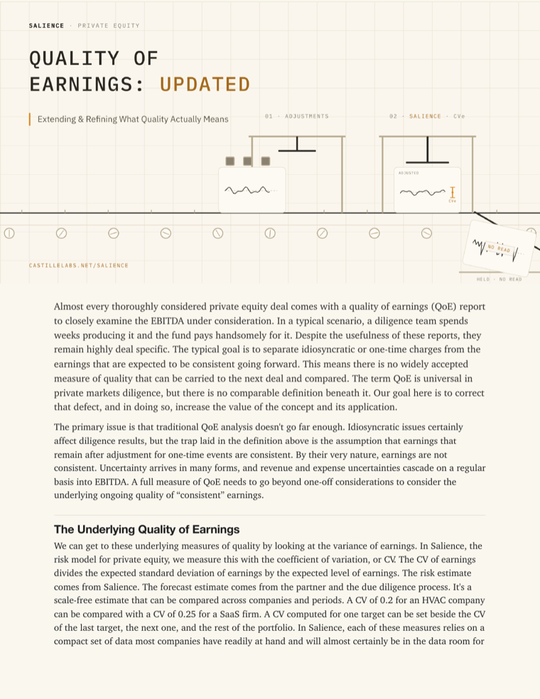 Cover of Quality of Earnings: Updated